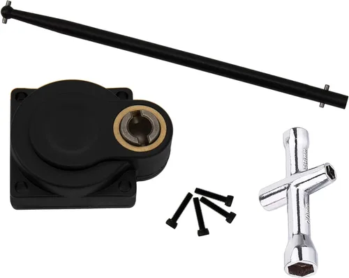 Vista 3 de Arrancador eléctrico de mano RC, placas traseras de taladro eléctrico E-Start cubierta varilla de arranque compatible con SH Vertex .16, .18. Piezas