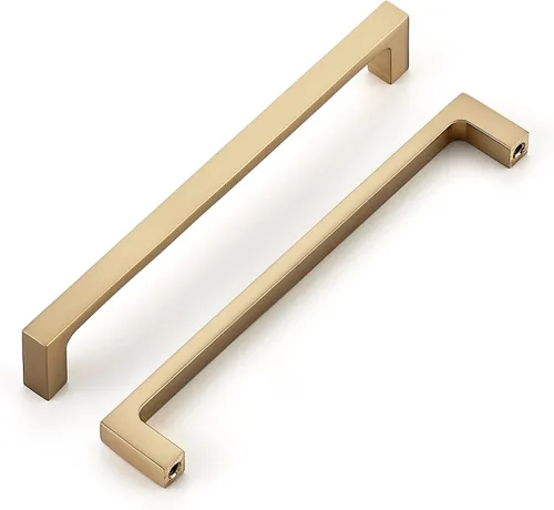 Vista 38 de Ravinte Antique Brass Kitchen Cabinet Solid Handles,3 Inch,5 Pack