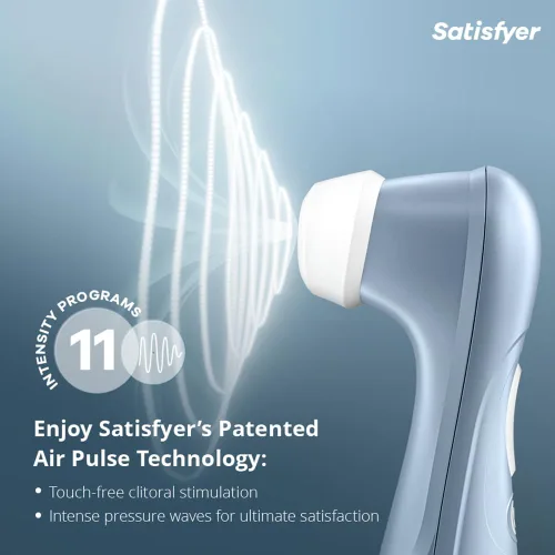 Vista 2 de Satisfyer Consolador vibrador Pro 2 Estimulación del clítoris fuerte y silencioso Juguete sexual para mujeres Juguete sexual extremadamente