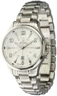 Vista 2 de Bulova Adventurer Blanco Dial Acero inoxidable Multi cuarzo Ladies Watch 96M109