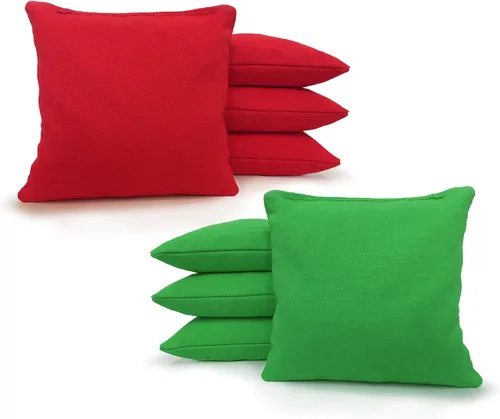 Vista 202 de Tailgating Pros Bolsas de cornhole reglamentarias – Juego de 8 – Relleno de maíz y hecho a mano, más de 25 opciones