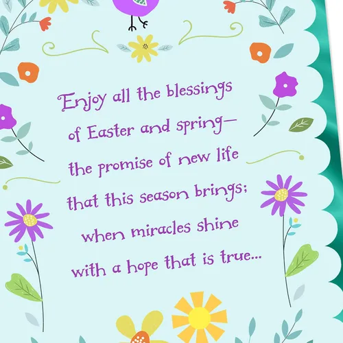Vista 4 de Hallmark Paquete de tarjetas de Pascua religiosas, bendiciones (10 tarjetas con sobres)