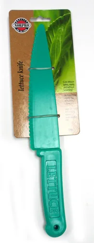 Vista 5 de Norpro 586 - Cuchillo de lechuga azul, 11.25 pulgadas