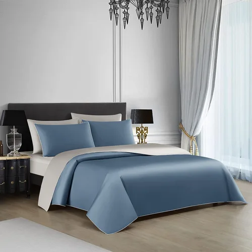Vista 11 de Casabolaj - Sábana bajera ajustable de 800 hilos, 100% algodón Pima con bolsillo profundo (champán, tamaño matrimonial para 1 sábana bajera)