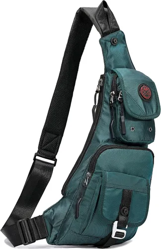 Vista 48 de Nicgid Sling Bag - Mochila bandolera para hombre), LYSB01NH075BJ-SPRTSEQIP