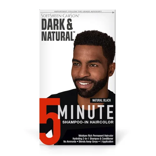 Vista 11 de SoftSheen-Carson Dark & Natural Champú-Tinte para el Cabello de 5 Minutos, Negro Azabache