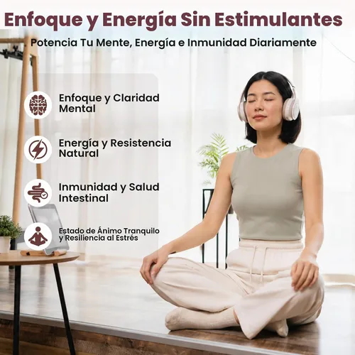 Vista 2 de Gomitas transparentes de hongos para adultos, suplemento de concentración