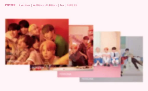 Vista 5 de Bighit BTS BANGTAN BOYS - MAPA DEL ALMA: PERSONA [4 ver.] CD+76p Photobook+20p Mini Book+1Photocard+1Postcard+1Foto Película+Póster plegado+Juego