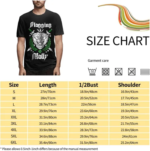 Vista 4 de Adult Men's Short-Sleeve T-Shirts Fashion Shirt Cotton Crewneck T-Shirt Tops Clothing for Men T-Shirts