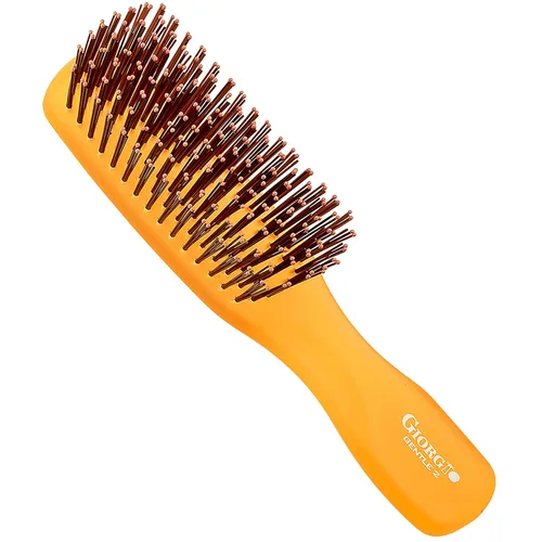 Vista 7 de Giorgio Gentle Blue Neon - Cepillo para el cabello de tamaño completo, 7.75 pulgadas, hombres, mujeres y niños, cepillo desenredante, masajeador