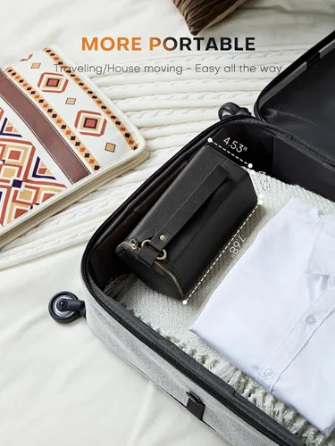 Vista 42 de Sunglasses Travel Case Organizer Hangable for Men Women, Eyeglasses Foldable Storage Organizer