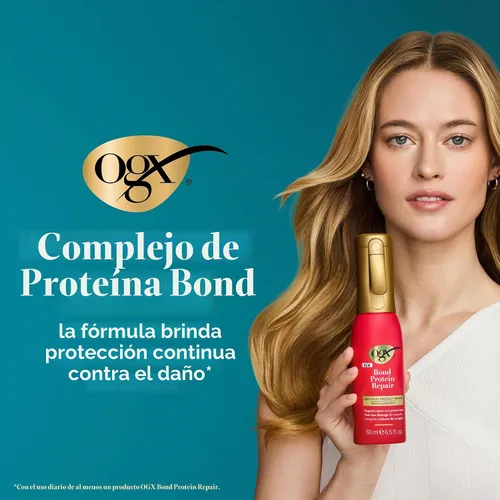 Vista 6 de OGX Bond Protein Repair 450°F Heat Protect Spray, 6.5 fl. oz
