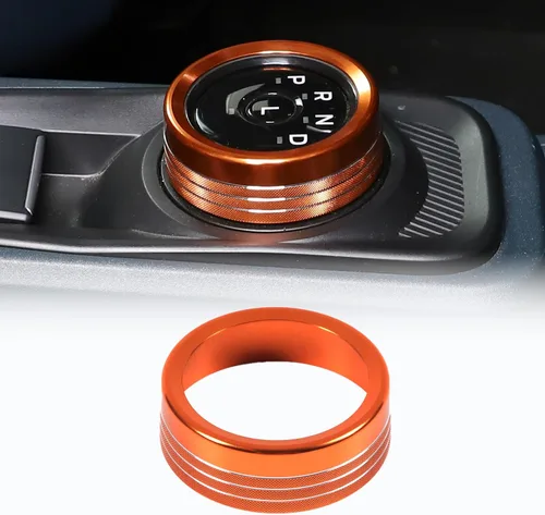 Vista 10 de CHEAYAR Botón de interruptor de cambio de marchas Anillo de tapa de guarnición Compatible con Ford Maverick 2022, Cubierta de pomo de cambio