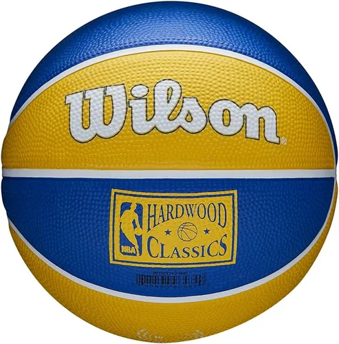 Vista 6 de Wilson NBA Team Retro Mini Balones de Baloncesto - Tamaño Mini - 3" Indiana Pacers