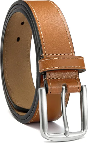 Vista 19 de CHAOREN Cinturones de cuero para hombre - Cinturón de 35mm de cuero genuino para jeans - Regalo para hombre para vestir casual
