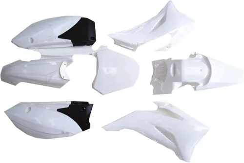 Vista 6 de TDPRO Kit de carenado de guardabarros de plástico para TTR-R110E Pit Dirt Bike (negro)