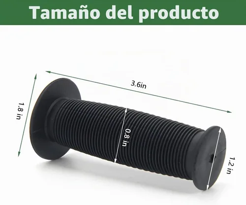 Vista 3 de Coolrunner Mushroom - Empuñaduras de bicicleta para niños, compatibles con BMX y bicicletas para niños y niñas Negro
