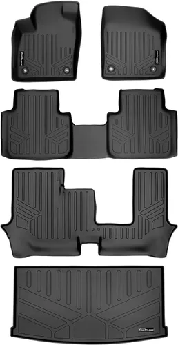 Vista 28 de MAXLINER Alfombrillas de ajuste personalizado para la primera fila Compatible con Volkswagen Arteon 2019-2024