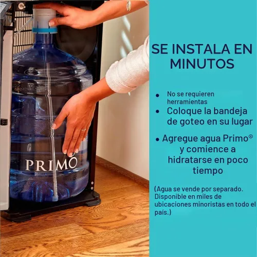 Vista 6 de Primo Dispensador de agua Premium con bidón en la parte inferior, fácil de usar - 601090