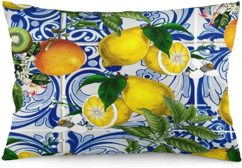 Vista 6 de Synthwave Fundas de almohada decorativas de plumas con purpurina verde azulado y dorado de 12 x 20 pulgadas, almohadas decorativas para decoración