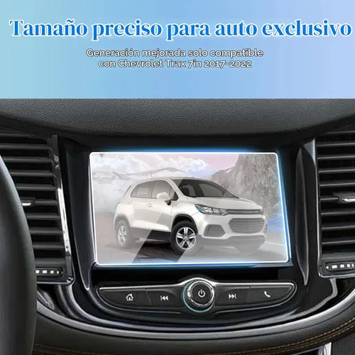 Vista 2 de GFJNFG 2022 Trax - Protector de pantalla compatible con Chevy Trax 2017-2022, pantalla táctil de 7 pulgadas, accesorios Trax 2022, vidrio templado
