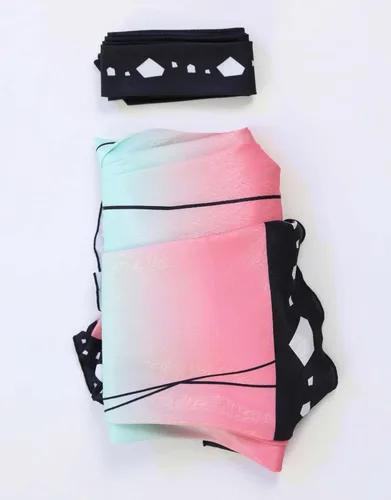 Vista 7 de Haikyuu Vestido de cosplay de anime para mujer, vestido de playa con volantes de mariposa y hombros descubiertos, lazo largo, acampanado, casual