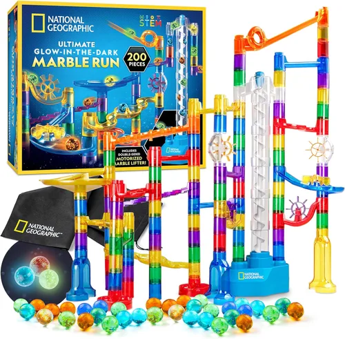Vista 9 de National Geographic Marble Run - Juego de construcción con ascensor