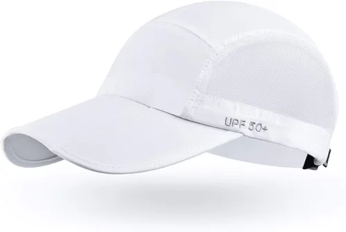 Vista 48 de ELLEWIN Gorra de béisbol unisex UPF 50 sin estructura, con pico grande y plegable