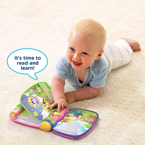 Vista 6 de VTech Musical Rhymes Book Online Exclusive, color rosa