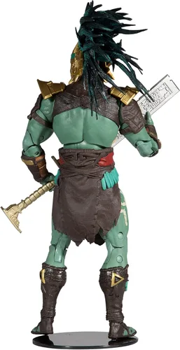 Vista 3 de McFarlane Toys Mortal Kombat Kotal Kahn - Figura de acción de 7 pulgadas con accesorios