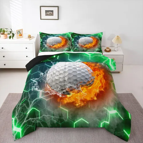 Vista 16 de Erosebridal Juego de edredón de bandera estadounidense tamaño individual para niños y adolescentes, juego de ropa de cama de camuflaje, edredón