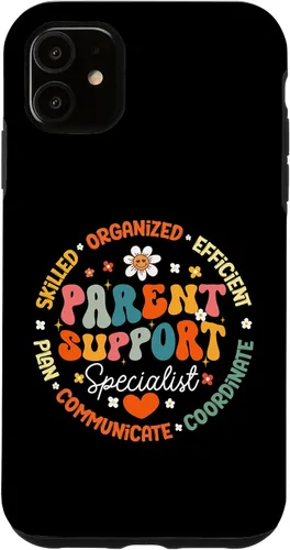 Vista 5 de iPhone 15 Parent Support Specialist Teacher Appreciation Week Case