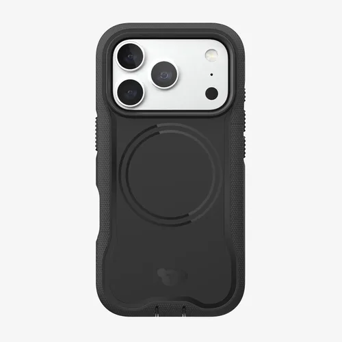 Vista 18 de Tech21 Evo Max - Funda para iPhone 15 Plus, compatible con MagSafe, funda de protección contra impactos, cordones incluidos, color negro