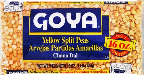 Vista 3 de Goya Foods Yellow Split Peas, Secos, 16 onzas (paquete de 24)