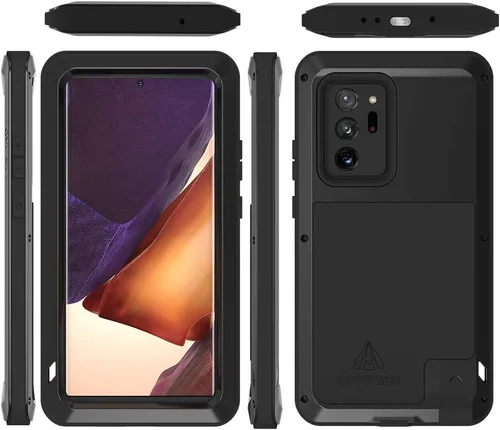 Vista 3 de LOVE MEI Funda para teléfono Galaxy Note 20 Ultra 0.18 oz, [sin protector de pantalla de vidrio] Carcasa rígida de cuerpo completo, resistente, a