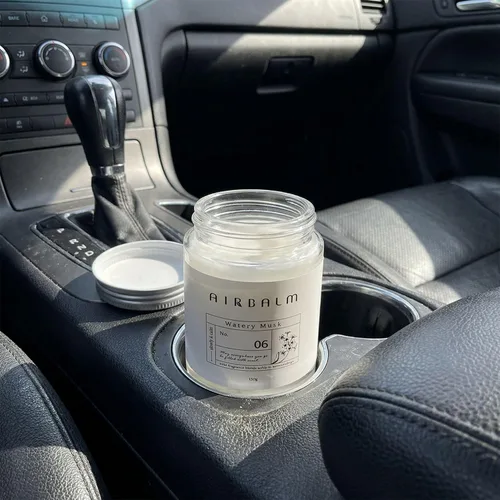Vista 7 de Air Balm Eliminador de olores sólido, 5.3 oz (150 g), hasta 90 días, para habitación, cocina, baño y armario, aroma a almizcle acuoso