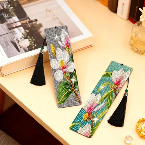 Vista 2 de 2 marcadores de arte de diamantes Magnolia, kits de marcadores de pintura acrílica con diamantes para adultos y amantes de las manualidades