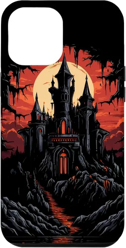 Vista 26 de Carcasa de fantasía oscura para iPhone 16 Castillo gótico Arquitectura Gótica Brujería