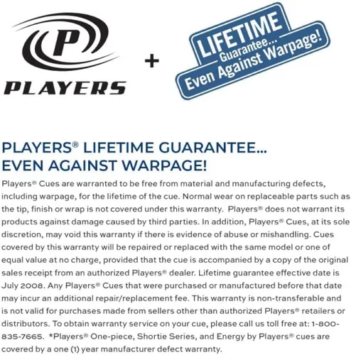 Vista 5 de Players 58" 2-Piece Negro