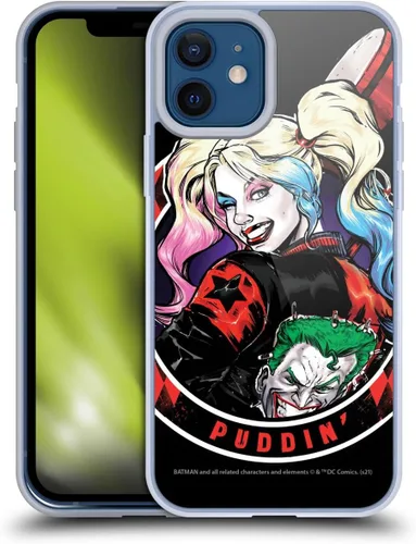 Vista 61 de Head Case Designs Funda de gel suave con licencia oficial de Batman DC Comics Bubblegum Harley Quinn Graphics compatible con Apple iPhone 7