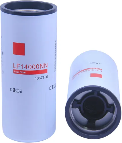 Vista 2 de LF14000NN Filtro de lubricante de aceite compatible con motores diésel Cummins ISX ISM QSX QSM QST ISX15 M11 que reemplaza 4367100, LF14001NN