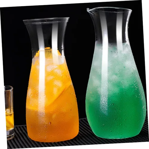 Vista 8 de Dispensador de vino, dispensador de café, botella de agua transparente, dispensador de agua fría, dispensador de leche, jarra de agua para nevera