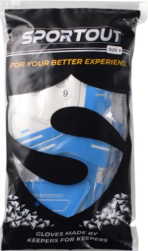 Vista 7 de Guantes de portero para jóvenes y adultos, agarre fuerte para las atajadas más difíciles, con espinas para dar una espléndida protección para evitar