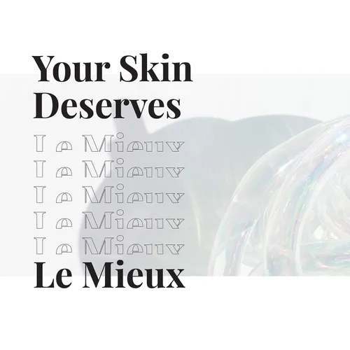 Vista 4 de Le Mieux Suero de retinol - Suero facial antienvejecimiento con retinol al 0.5% con péptidos suavizantes de la piel, ácido hialurónico y células