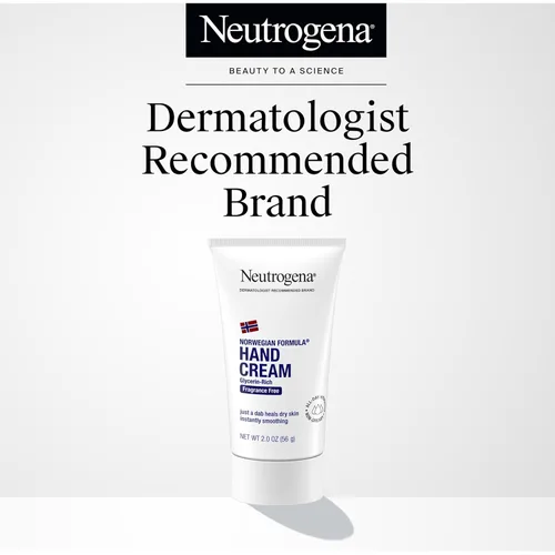 Vista 6 de Neutrogena Formula Noruega Crema de manos, sin fragancia, 2 onzas., paquete de de 1
