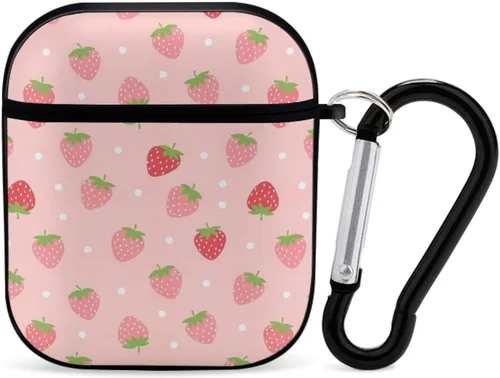 Vista 18 de Funda para Apple AirPod 2 y 1 TPU suave compatible con AirPod 2 y 7 con diseño de bandera estadounidense Pattern1081