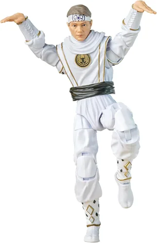 Vista 3 de Hasbro - Power Rangers X Cobra Kai Lightning Collection Morphed Daniel LaRusso White Crane Ranger
