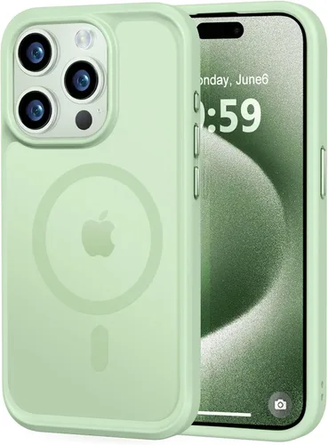 Vista 95 de MOCCA - Funda magnética resistente para iPhone XR de 6.1 pulgadas, compatible con MagSafe, funda con protección contra caídas de grado militar