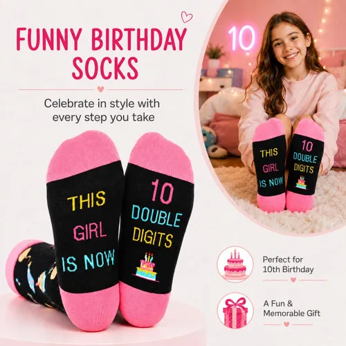 Vista 3 de HAPPYPOP Birthday Gift Basket for Girl - Gifts for 10 13 Year Old Girl, for Daughter, Sister