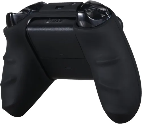 Vista 5 de 1 funda de silicona tallada con láser para Xbox One SX Controller (calaveras blancas) con empuñaduras exclusivas para el pulgar x 8